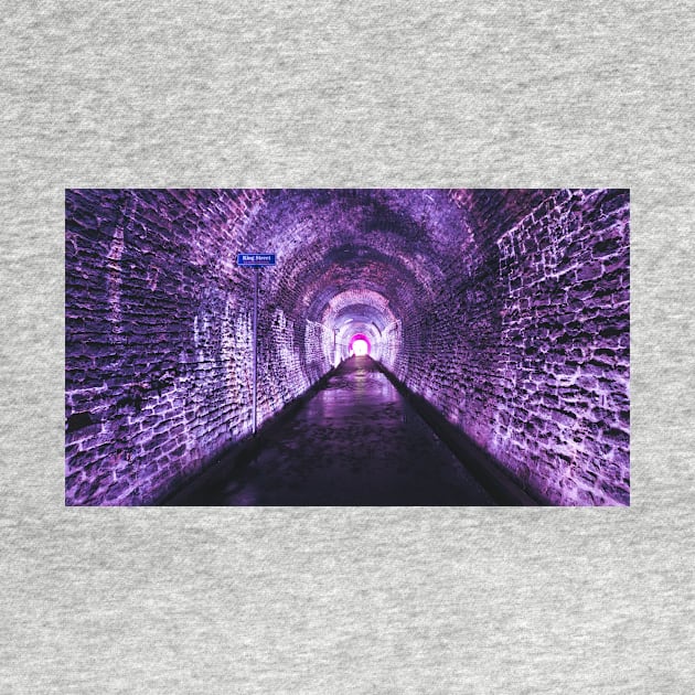 Purple Tunnel, Brockville,Ontario Railway by Robtography